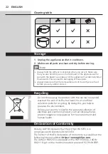 Preview for 22 page of Philips HD9255 User Manual