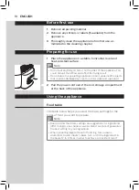 Preview for 10 page of Philips HD926 Series User Manual