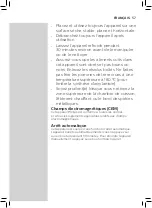 Preview for 57 page of Philips HD926 Series User Manual