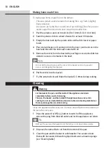 Preview for 18 page of Philips HD927X User Manual