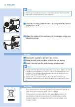 Preview for 22 page of Philips HD9651/90 User Manual