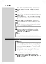 Preview for 22 page of Philips HD965X User Manual