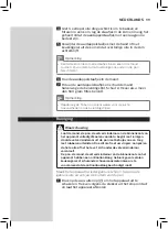 Preview for 99 page of Philips HD965X User Manual