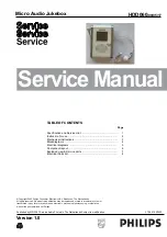 Philips HDD060 Service Manual preview