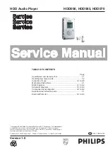 Philips HDD065 Service Manual preview