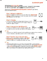 Предварительный просмотр 5 страницы Philips HDD100 User Manual