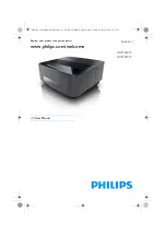 Philips HDP1650TV User Manual preview