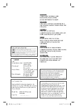 Preview for 3 page of Philips HDR3500 User Manual