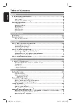 Preview for 6 page of Philips HDR3500 User Manual