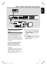 Preview for 15 page of Philips HDR3500 User Manual