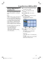 Preview for 37 page of Philips HDR3500 User Manual