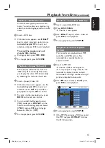 Preview for 41 page of Philips HDR3500 User Manual