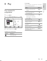 Preview for 43 page of Philips HDR3800 User Manual