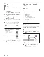 Preview for 60 page of Philips HDR3800 User Manual