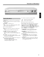 Предварительный просмотр 7 страницы Philips HDRW 720/00-02 User Manual