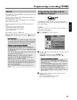 Предварительный просмотр 45 страницы Philips HDRW 720/00-02 User Manual