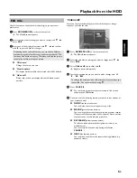 Предварительный просмотр 53 страницы Philips HDRW 720/00-02 User Manual