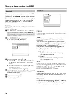 Предварительный просмотр 72 страницы Philips HDRW 720/00-02 User Manual