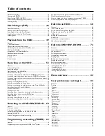 Preview for 2 page of Philips HDRW720/00 User Manual