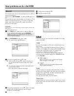 Предварительный просмотр 64 страницы Philips HDRW720/69 Operating Instructions Manual