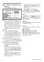 Preview for 22 page of Philips HDT8520 Manual