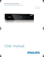 Preview for 1 page of Philips HDTP 8530 User Manual