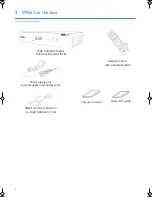 Предварительный просмотр 6 страницы Philips HDTP 8530 User Manual