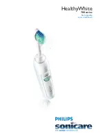 Preview for 1 page of Philips HealthyWhite 700 series Healthywhite 700 Series