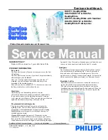 Philips HealthyWhite HX6733 Service Manual preview