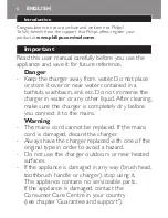 Preview for 6 page of Philips HealthyWhite+ User Manual