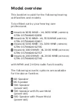 Preview for 3 page of Philips HearLink 2000 BTE PP User Manual