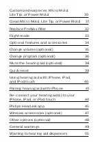 Preview for 10 page of Philips HearLink 2000 BTE PP User Manual