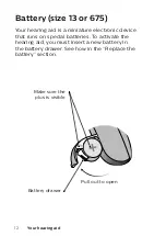 Предварительный просмотр 12 страницы Philips HearLink 3020 User Manual