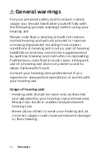 Preview for 36 page of Philips HearLink 3020 User Manual