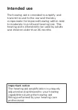 Preview for 8 page of Philips HearLink 5010 MNR T R User Manual