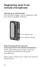 Предварительный просмотр 36 страницы Philips HearLink AudioClip User Manual