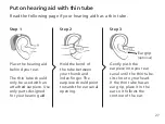 Preview for 27 page of Philips HearLink miniBTE T R Instructions For Use Manual