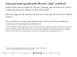 Preview for 42 page of Philips HearLink miniBTE T R Instructions For Use Manual