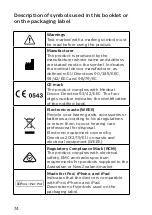 Preview for 74 page of Philips HearLink miniRITE T User Manual