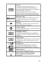 Preview for 75 page of Philips HearLink miniRITE T User Manual