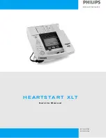 Philips Heartstart XLT Service Manual preview
