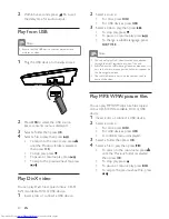 Предварительный просмотр 19 страницы Philips HES2800/12 User Manual