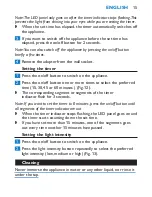 Preview for 15 page of Philips HF3320 User Manual