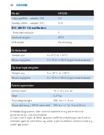 Preview for 34 page of Philips HF3320 User Manual