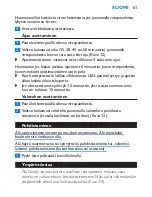 Preview for 61 page of Philips HF3320 User Manual