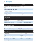 Preview for 82 page of Philips HF3320 User Manual