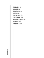 Preview for 5 page of Philips HF3430 Manual