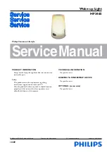 Philips HF3465 Service Manual preview