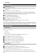 Preview for 8 page of Philips HF3471 User Manual