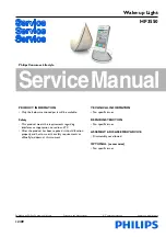 Philips HF3550 Service Manual предпросмотр